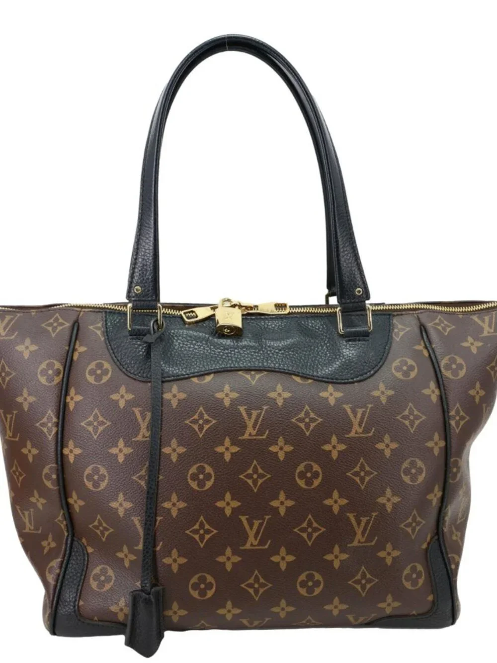 Louis Vuitton  Estrela MM NM Monogram Canvas Shoulder Bag Black